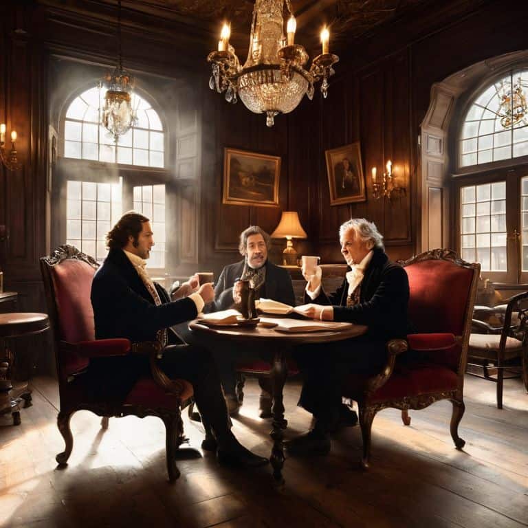 Brewing Enlightenment Minds coffee culture