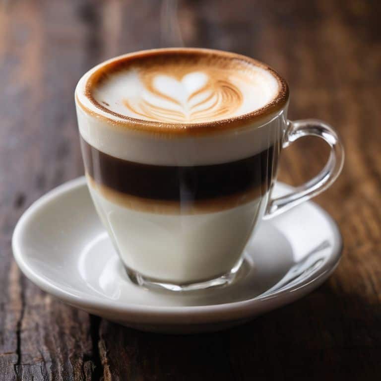 Macchiato coffee drink
