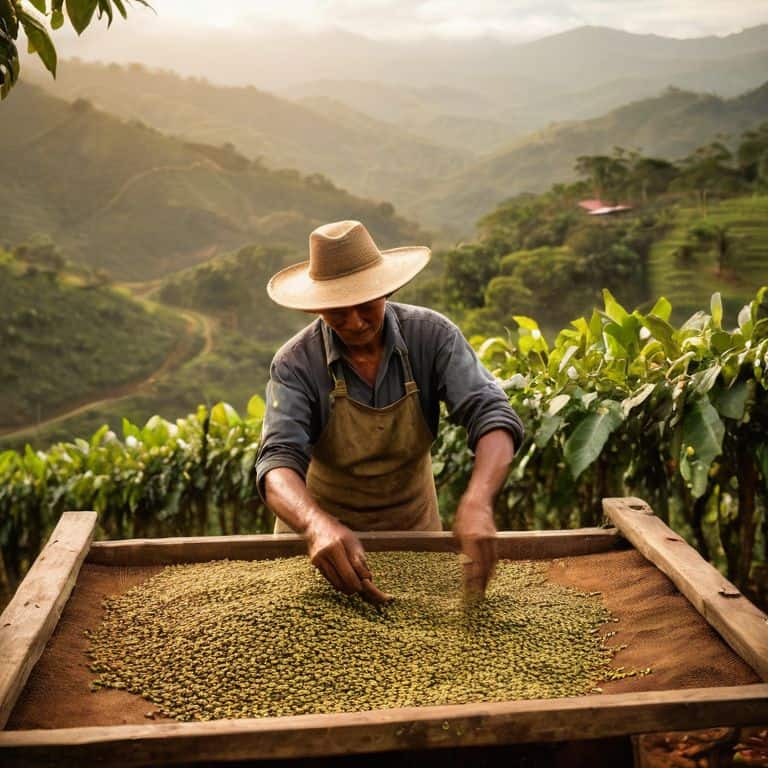 Unpacking Freshly Roasted Coffee Beans