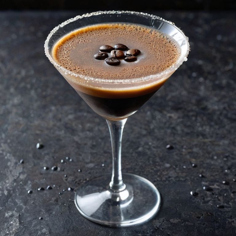 Vodka in espresso martini