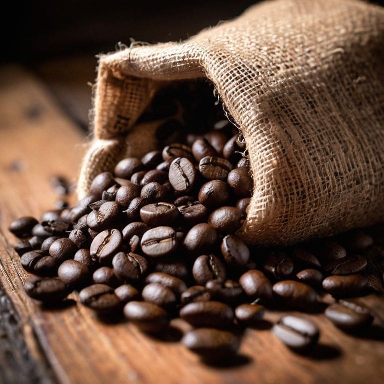 First Impressions Design dark coffee beans