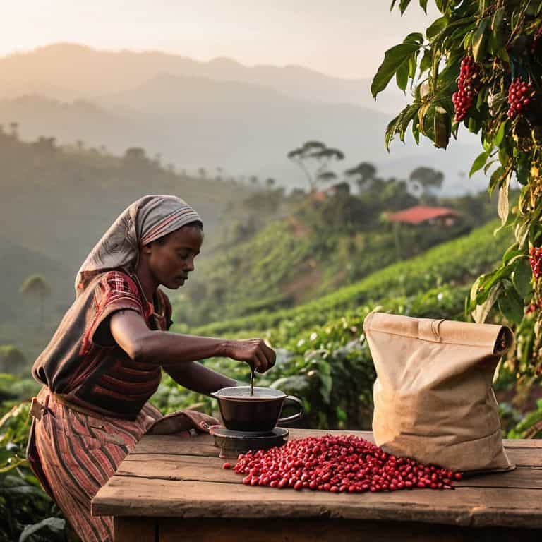 First Impressions Design coffee beans