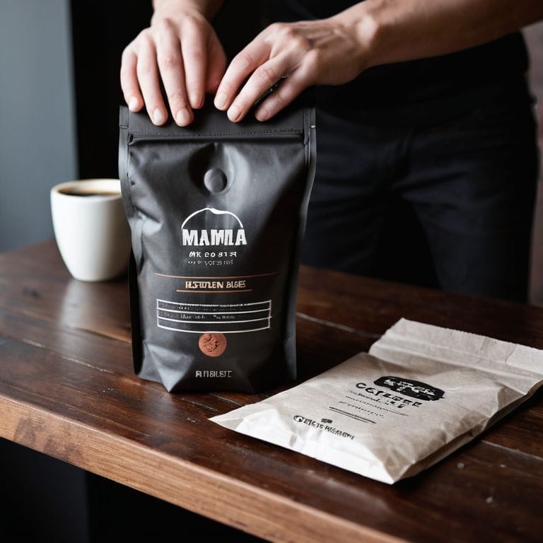 First Impressions Design coffee packaging