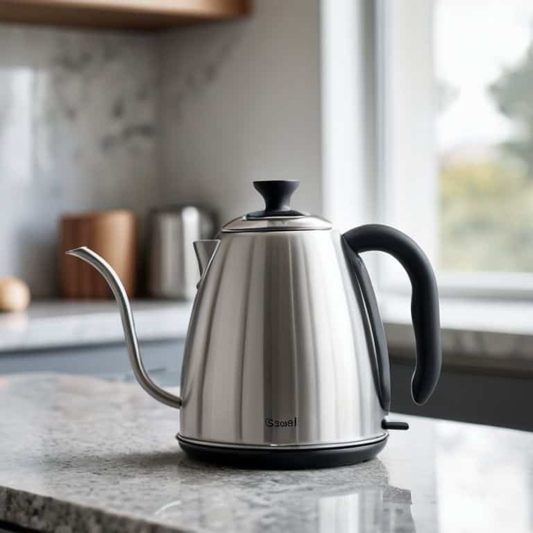 First Impressions Design gooseneck kettle