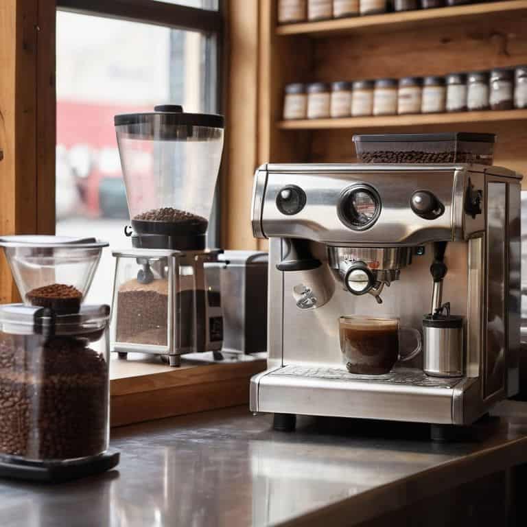 Flat Burr Grinders in action