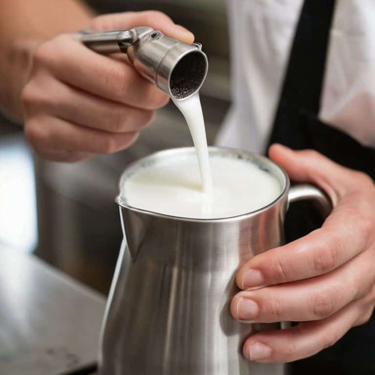 Pouring Rosetta Mastery latte art