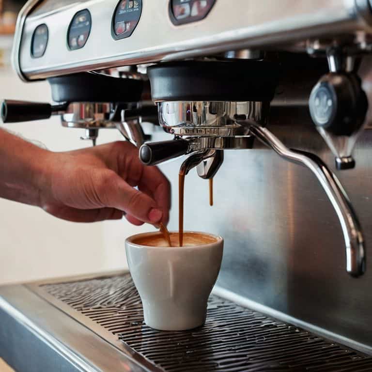 Espresso machine backflushing like a pro