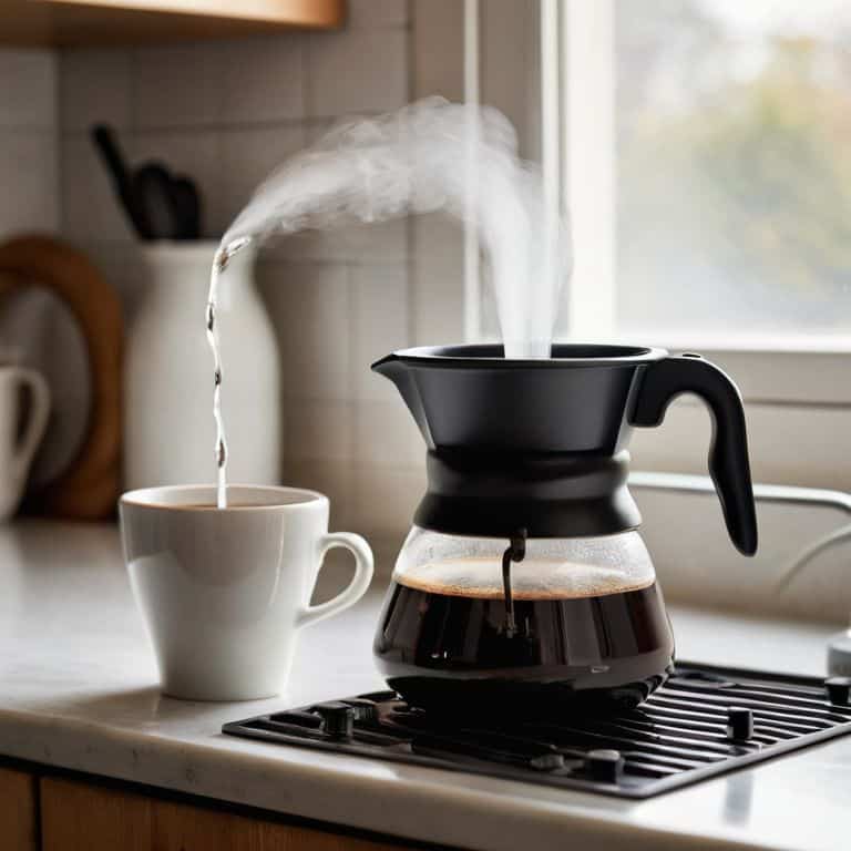 Pour-over coffee optimal water temperature