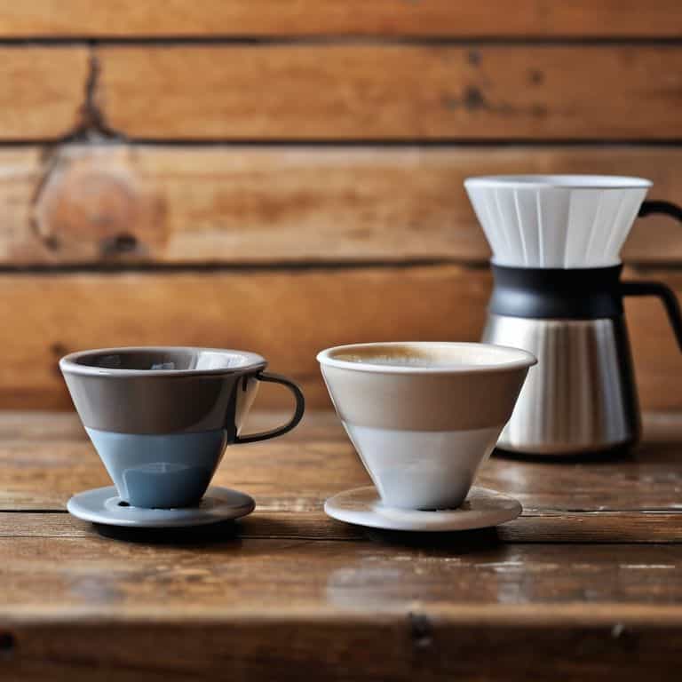 ceramic vs plastic vs metal drippers