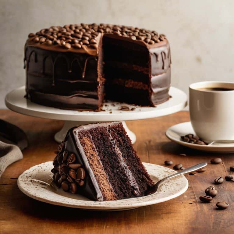 A Recipe for a Coffee-infused Chocolate Cake