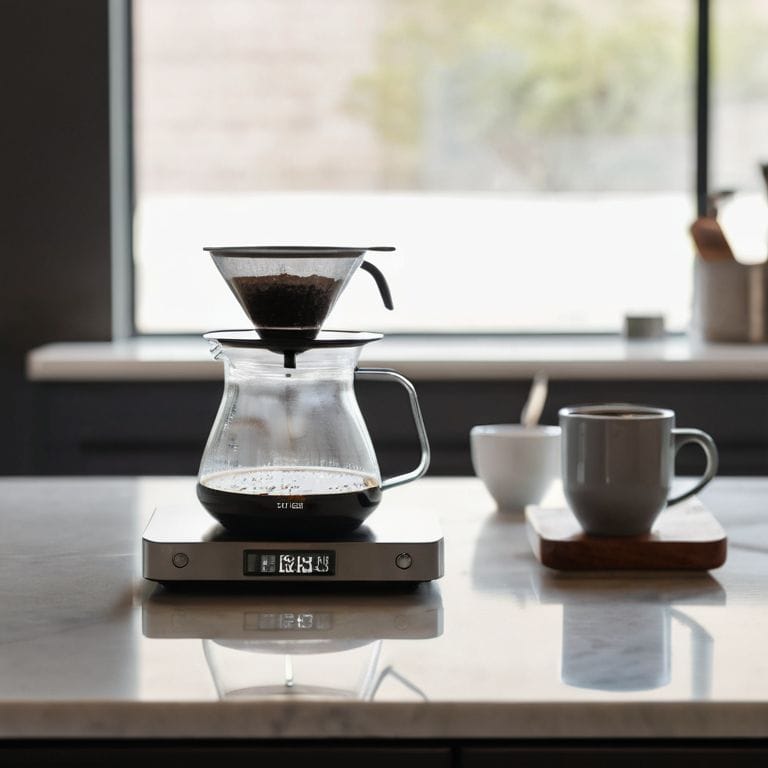 First Impressions Design coffee scale
