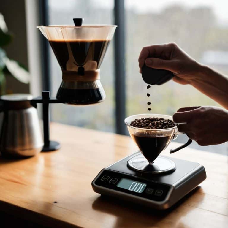 The Verdict coffee scale options