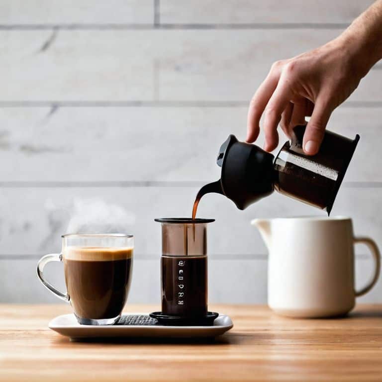 Aeropress espresso-style shot guide