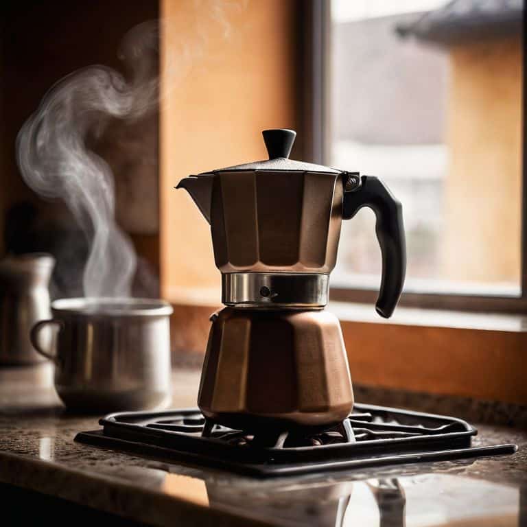 Stovetop Moka Pot coffee maker