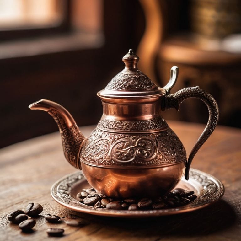 Turkish Coffee Secrets in ibrik pot