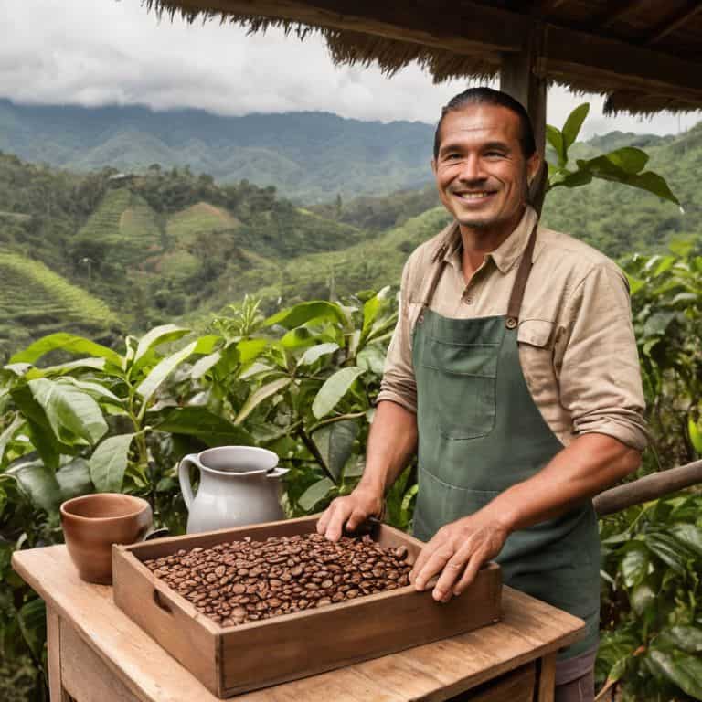 Unwrapping Direct Trade coffee beans