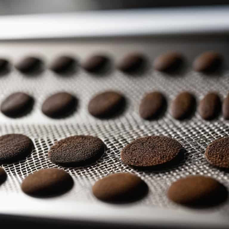 Espresso machine puck screen tips