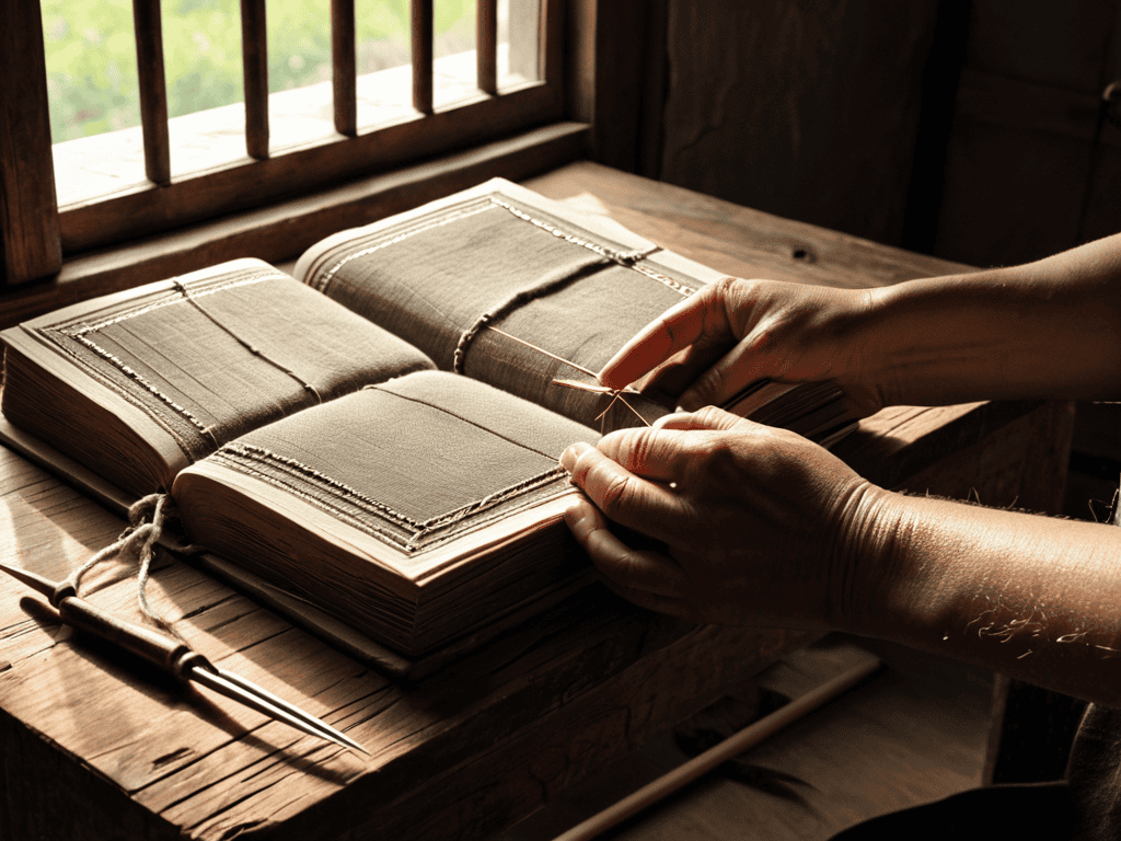 Coptic Stitch Bookbinding Tips