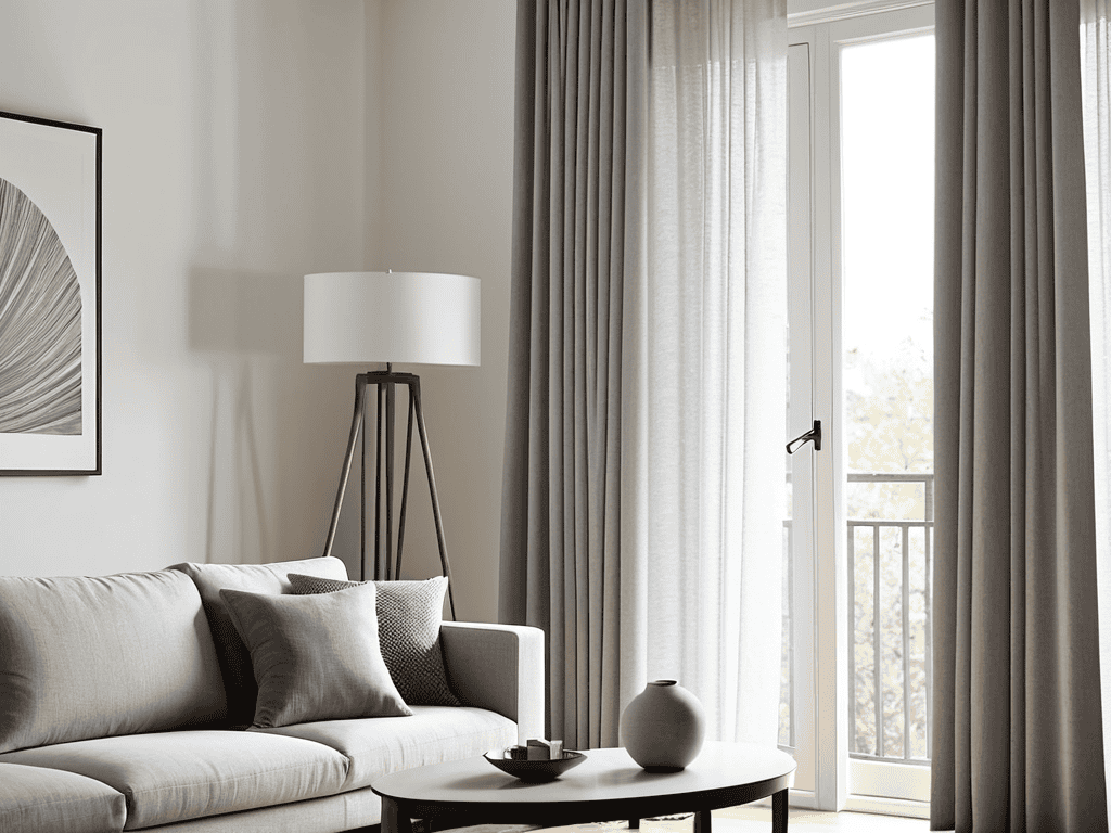 Drill-Free Curtain Rods