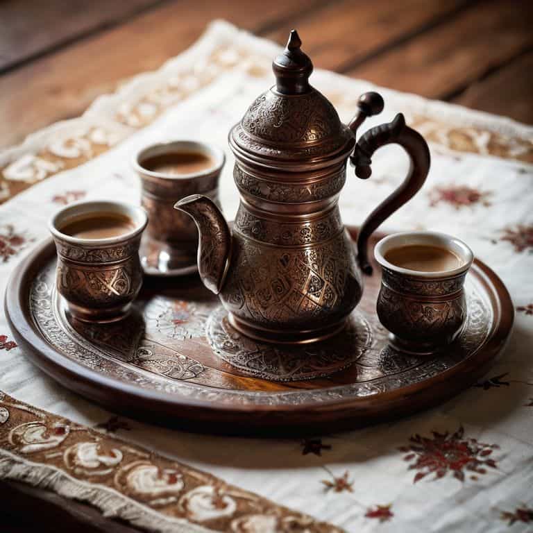 Turkish coffee tradition