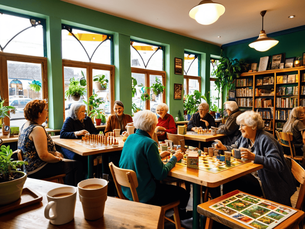 Hopepunk Philosophy Unveiled in cafe scene