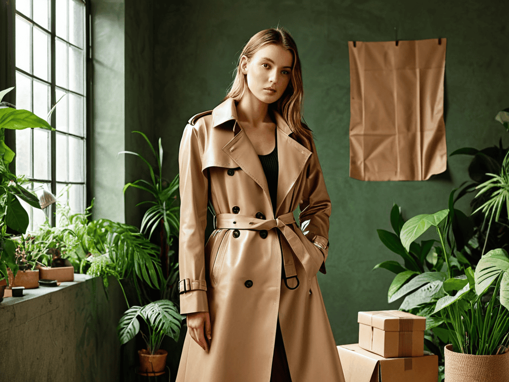 Sustainable Luxury fashion brand logo